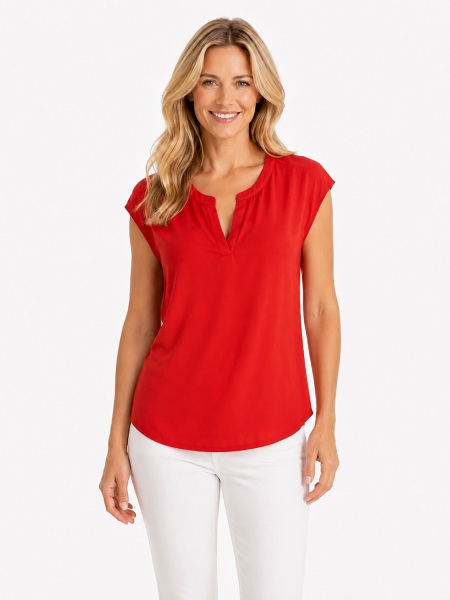 Edles Damentop Celine koralle Robell 54402